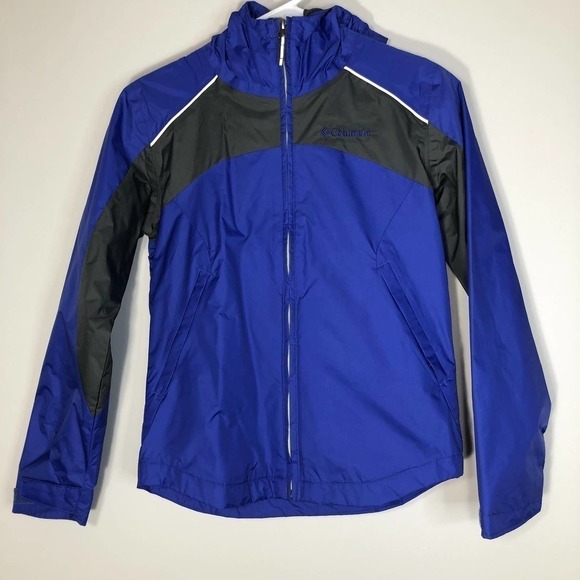 Columbia Medium Windbreaker Rain Jacket Big Kids - Picture 1 of 7